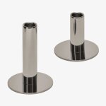 Set de 2 chandeliers en acier tyva acier inoxydable