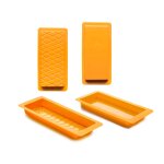 Set 2 moules a nougat lisse + losanges