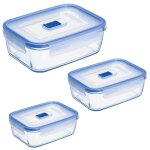 Set de 3 boîtes rectangulaires pure box Set de 3 boîtes rectangulaires pure box