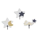 Set de 3 patères hello Set de 3 patères hello