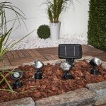 Set de 3 spots solaires trio pir Set de 3 spots solaires trio pir