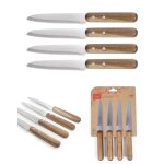 Set de 4 couteaux a steak - avec lame d�une longueur de 12, 7cm