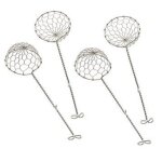 Set de 4 passoires chinoises en inox kela