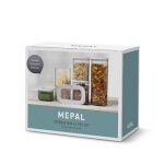 Set de 5 bo�tes de conservation modula blanc