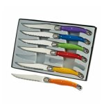 Set de 6 couteaux laguiole kitchen artist