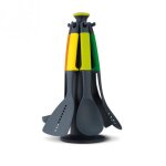 Set de 6 ustensiles avec support elevate carousel Set de 6 ustensiles avec support elevate carousel