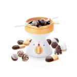 Set accessoire cuisine tescoma - t630101 -  delicia fondue au chocolat, assortis