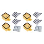 Sets d'accessoires pour - kobold 135 / 136 / 135sc / vk135 / vk136 - 4 x filtres hyginiques + 4 x filtres ...