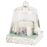 Set bougie et cloche heart and home 30 heures - baies d'hiver