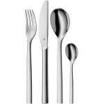 Set de couverts pour 1 personne, 4 pices, couteaux monobloc, acier inoxydable cromargan poli, passe ...