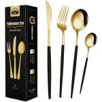 Set couverts de 6 personnes table dorés ménagére 24 pièces ensemble de table couverts inox or couvert ... Set couverts de 6 personnes table dorés ménagére 24 pièces ensemble de table couverts inox or couvert ...