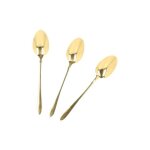 Set de cuill�res a caf� homla stilo gold, 3 pcs.
