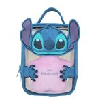 Set de deux pochettes de voyage stitch 3d disney