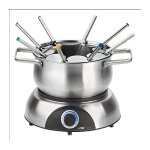 Set � fondue �lectrique 1400 w inox clatronic fd3783 - inox