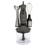 Set mixeur plongeant + batteur + fouet 3 - en - 1 bomann sms6055cb