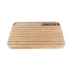 Set planche et couteau a pain intégré bambou pebbly Set planche et couteau a pain intégré bambou pebbly
