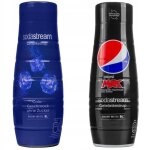Set de sirop pour sodastream cola sans sucre + pepsi max 440ml