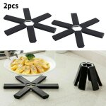Sets de table cratifs, pliables, antidrapants, rsistants a la chaleur, pour bol, support de pot, dessous ...