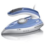 Severin ba 3234 fer � repasser � sec ou � vapeur semelle en acier inoxydable 1000 w bleu et argent