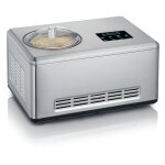 Severin ez 7406 sorbeti�re compresseur pour sorbeti�re 2 l 180 w acier inoxydable