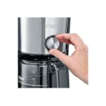 Severin ka 4825 typeswitch - cafeti�re - 10 tasses - noir / inox bross�