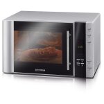 Severin mw 7775 micro - onde noir, argent micro - ondes grill comptoir 30 l 900 w