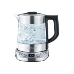 Severin wk 3473 deluxe mini - infuseur à thé / bouilloire - 1 litre - 2. 2 kwatt - glass / brushed stainless ... Severin wk 3473 deluxe mini - infuseur à thé / bouilloire - 1 litre - 2. 2 kwatt - glass / brushed stainless ...