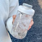 Shaker de sport pour boire de l'eau, la bouche de la tasse est ferme et n'a pas peur des fuites d'eau, ...