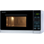 Sharp r - 242(in)w - four micro - ondes monofonction - 20 litres - 800 watt - argent