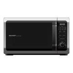 Sharp r - 243s - four micro - ondes monofonction - pose libre - 20 litres - 800 watt - argent