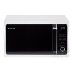 Sharp r243w - four micro - ondes monofonction - pose libre - 20 litres - 800 watt - blanc