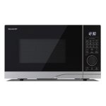Sharp yc - pc284ae - s micro - onde noir micro - ondes grill comptoir 28 l 900 w