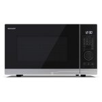 Sharp yc - pg254ae - s 25l noir, argent micro - onde combin� comptoir 900 w