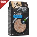 Sheba soupe 40 sachets fra�cheur au thon pour chat 40g (10x4)