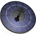 Shiba - fontaine solaire extérieur flottante 3. 5w, pompe bassin solaire avec batterie et 6 buses, pour ... Shiba - fontaine solaire extérieur flottante 3. 5w, pompe bassin solaire avec batterie et 6 buses, pour ...