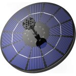 Shiba - fontaine solaire extérieur flottante 3. 5w pompe bassin solaire avec batterie pour jardin d'aquarium ... Shiba - fontaine solaire extérieur flottante 3. 5w pompe bassin solaire avec batterie pour jardin d'aquarium ...