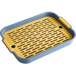 Shiliu - bac a litire pour chat ou lapin, bac a urine, plateau pour bb, lapin, cochon d'inde, chinchilla, ...