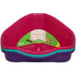 Shiliu - walter harrison's corner bac a litire pour petits animaux ¿ lapins, degus, furets, chats ¿ ...
