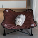 Shinetrip lit surlev pour chien et chat, lit de camping pliant pour animaux de compagnie en alliage ...