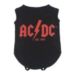 T - shirt pour chien ac / dc - taille xs - noir - matériau respirant et léger T - shirt pour chien ac / dc - taille xs - noir - matériau respirant et léger
