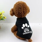 T - shirt coton pour animal de compagnie, vêtement d'été respirant et fin pour chien, bouledogue français, ... T - shirt coton pour animal de compagnie, vêtement d'été respirant et fin pour chien, bouledogue français, ...