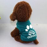 T - shirt coton pour animal de compagnie, vêtement d'été respirant et fin pour chien, bouledogue français, ... T - shirt coton pour animal de compagnie, vêtement d'été respirant et fin pour chien, bouledogue français, ...