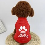 T - shirt coton pour animal de compagnie, vêtement d'été respirant et fin pour chien, bouledogue français, ... T - shirt coton pour animal de compagnie, vêtement d'été respirant et fin pour chien, bouledogue français, ...
