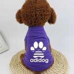 T - shirt coton pour animal de compagnie, vêtement d'été respirant et fin pour chien, bouledogue français, ... T - shirt coton pour animal de compagnie, vêtement d'été respirant et fin pour chien, bouledogue français, ...