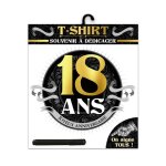 T - shirt a dedicacer 18ans anniversaire homme xl