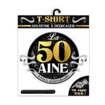 T - shirt a dedicacer 50ans anniversaire homme xl