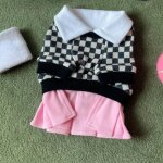 T - shirt de sport a carreaux pour animaux de compagnie, haut de tennis, abonné aux documents, robe chaude, ... T - shirt de sport a carreaux pour animaux de compagnie, haut de tennis, abonné aux documents, robe chaude, ...