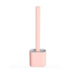 Shop - story - toilet brush pink : brosse wc ultra hygi�nique en silicone flexible - rose