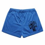 Short d't imprim animal pour homme, pantalon de survtement, fitness, course a pied, musculation, ...