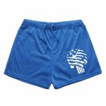 Short d't imprim animal pour homme, pantalon de survtement, fitness, course a pied, musculation, ...